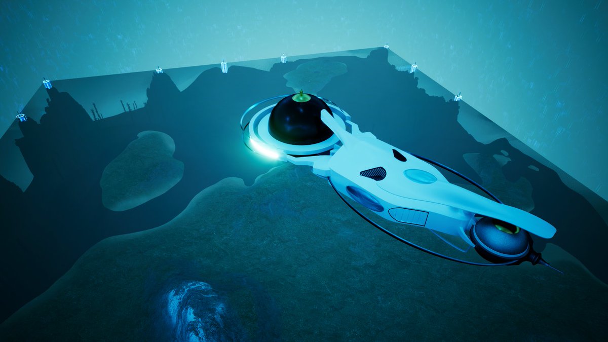 thelootverse's tweet image. Einvaldi hovering over the world of Arcadia, as seen in our lootverse launcher app. Prepare yourself to explore this unique parallel world through our immersive new application. #3DLauncher #ComingSoon #VirtualApp #3DWorlds