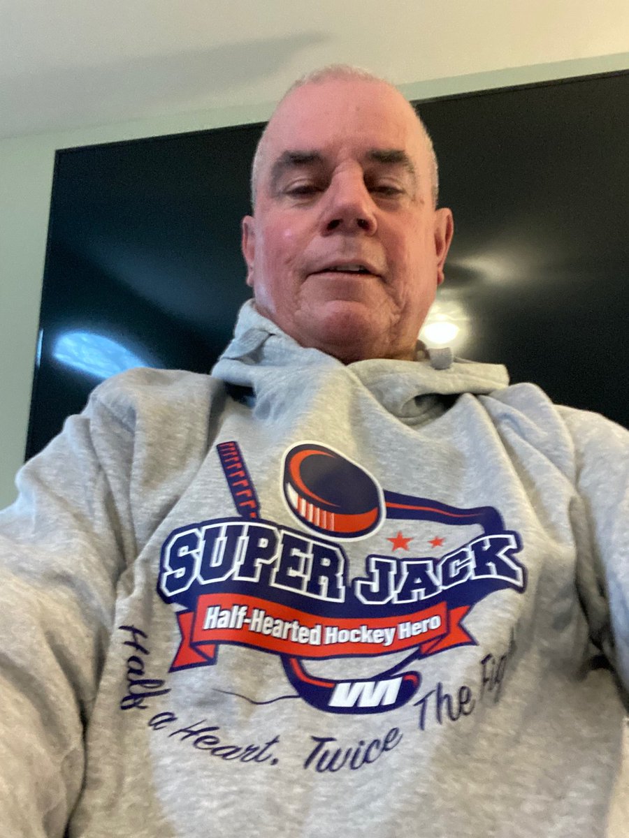 It's Heart Health Awareness Month and I am thrilled to recognize our buddy, the half-hearted hockey hero, "Super Jack" Foley and his family for their awareness campaign. Please pick up some SWAG here (like CiC Director Jim Johnson just did) and support this amazing cause!