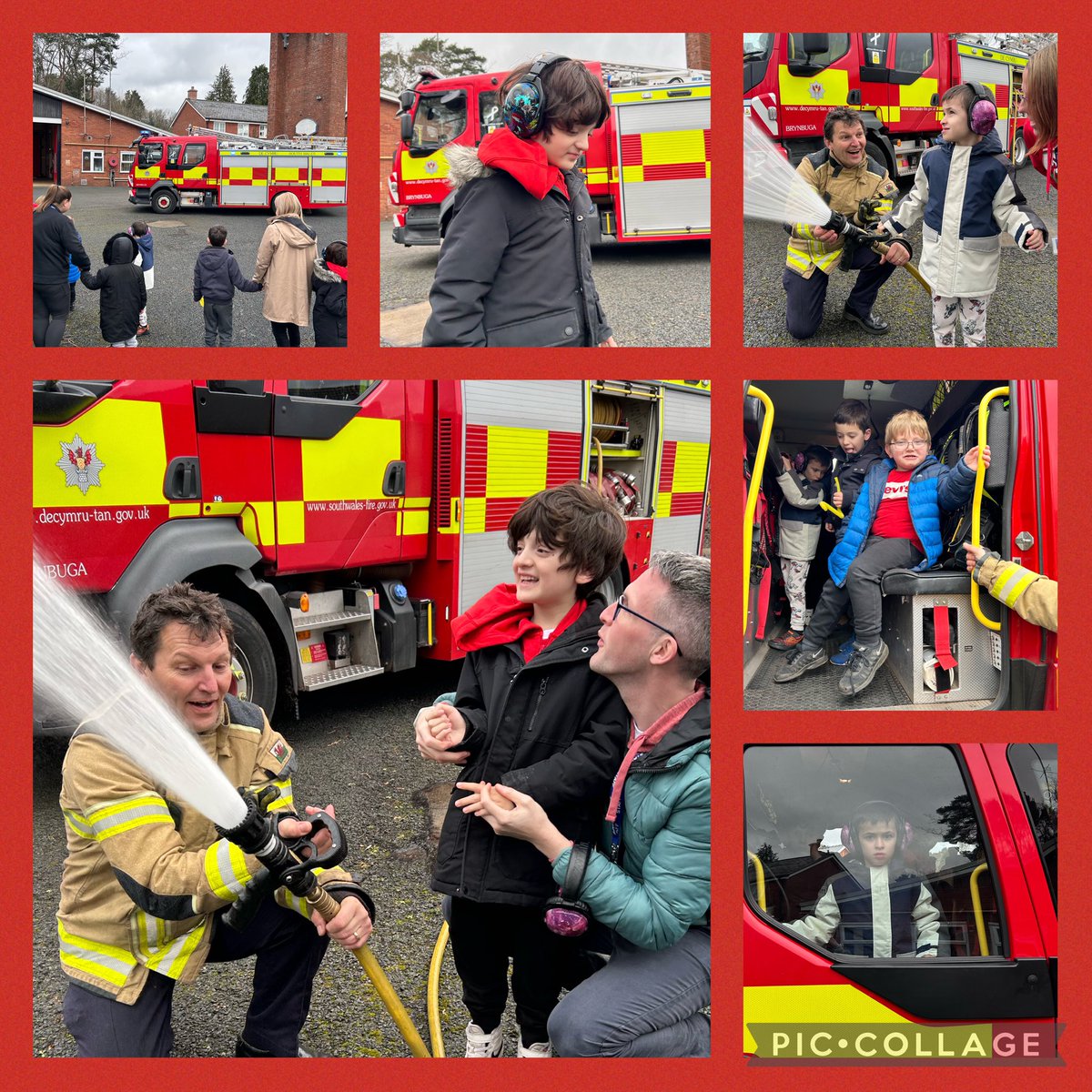 Thank you very much <a href="/SWFireandRescue/">South Wales Fire and Rescue Service</a> at the Usk fire station. #Mbfoxglove class had an amazing time 🚒 #marvellousmachines #FireSafety