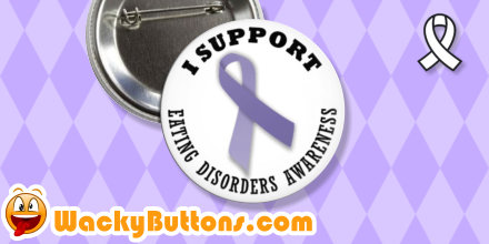WackyButtons's tweet photo. February  is Eating Disorders Awareness Month, a time to foster understanding and  support. Let's break the stigma and promote body positivity. Wear a  #CustomButton to show your commitment to a compassionate and inclusive  world. 💙

https://t.co/KHOfAhc8fg https://t.co/GrQjWCTTam