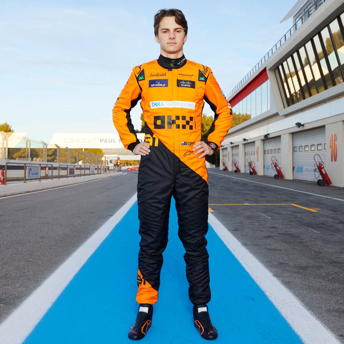 McLarenF1's tweet photo. Proud to be in papaya! 🧡

Introducing our 2024 race suits with Oscar at the MCL36 test at Paul Ricard! 🙌

#WhateverItTakes @Alpinestars https://t.co/tc12I8focL