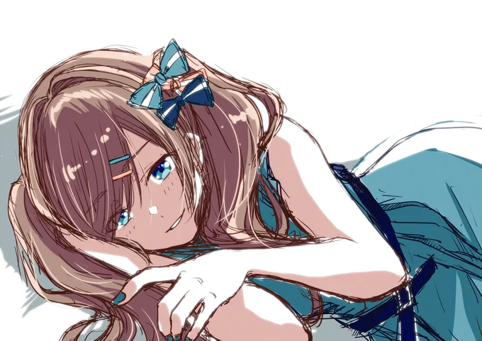 #ツインテールの日 過去絵探してみたら4枚あった。 