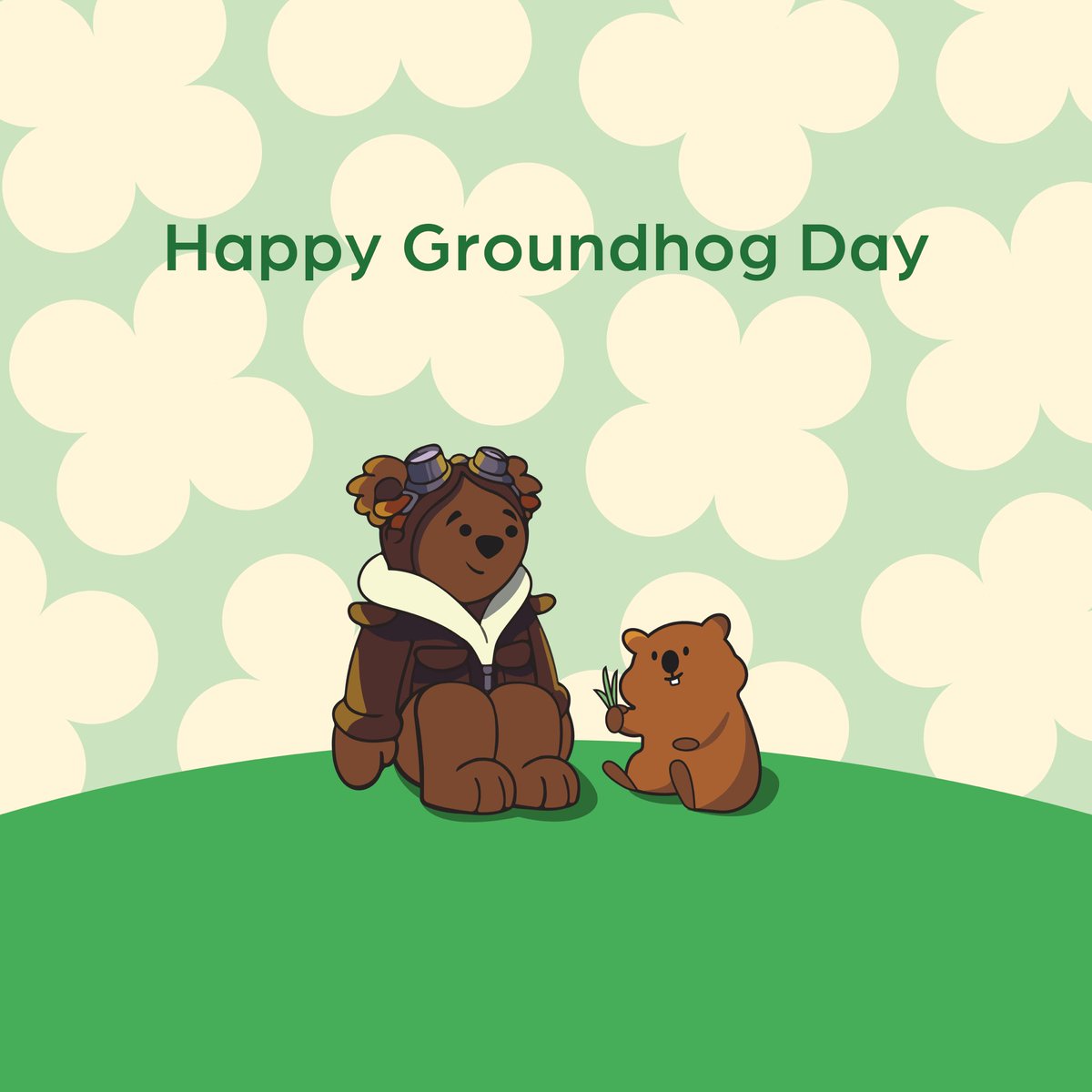 AdventureTedX's tweet photo. Happy #GroundhogDay, adventurers! 🌤️ Whether the shadow appears or not, let's seize every day for new adventures. Ready for spring's surprises? 🐻💖 #AdventureTed #Hope #NewBeginnings #SpringAdventures https://t.co/7D1bhlIXA5