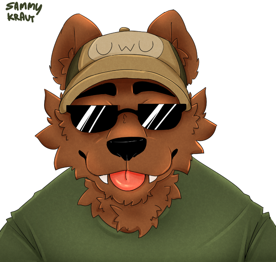 SammyKraut's tweet photo. Forget to post all the time!!! Here is Rebel
#art #bear #furry https://t.co/zNsjQKSqAB
