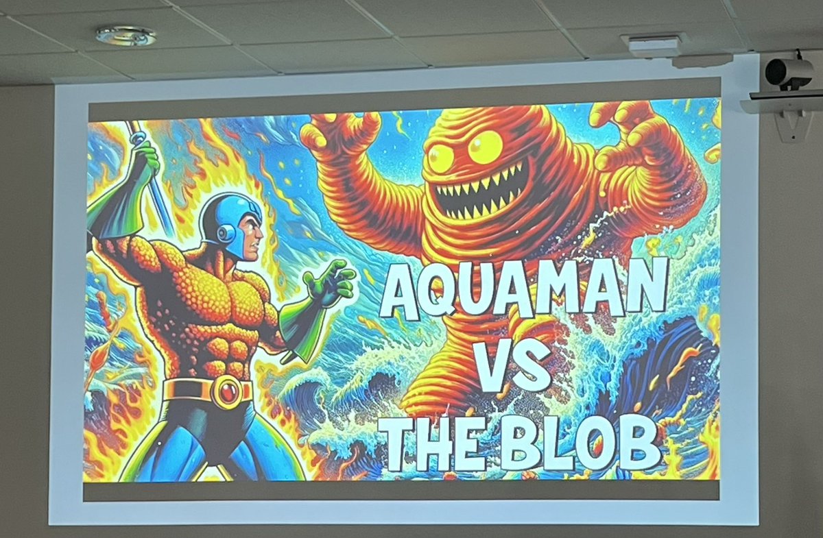 AliceMarzocchi_'s tweet photo. Great presentations from @EoCdt students visiting @NOCnews for the SENSE oceanography training week 🌊🛰️ Very creative ideas! 👏🏻 Check out e.g. their plans for gliders measuring coral fluorescence and a new and improved superhero-worthy autosub long range #boatymcboatface 😀 https://t.co/kONhZ9UAvP