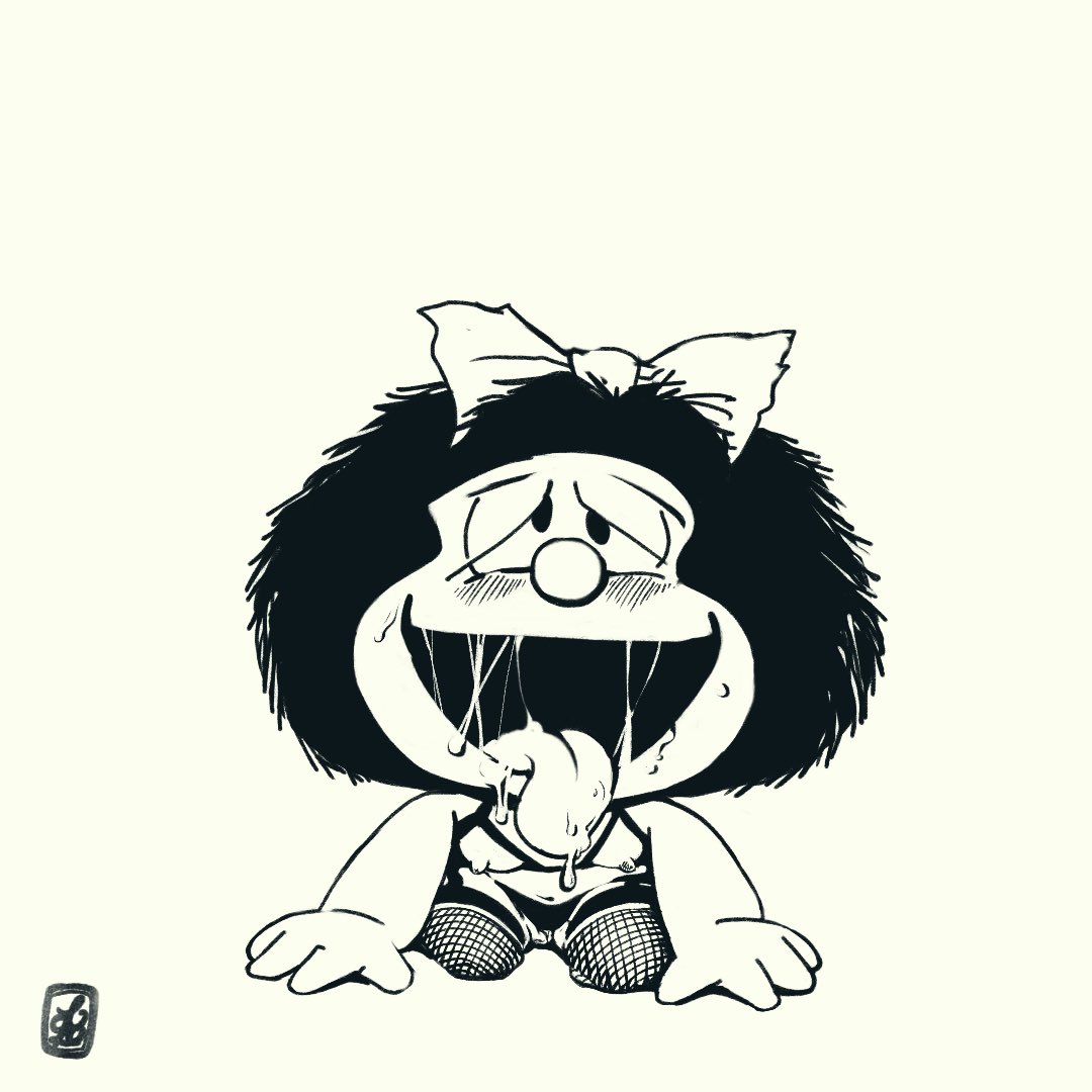 fabiolopesco's tweet photo. A decadência… 🤡

#mafalda #parody #punkart #ilustraçãoeditorial #comicartist https://t.co/nejxXM0X5A