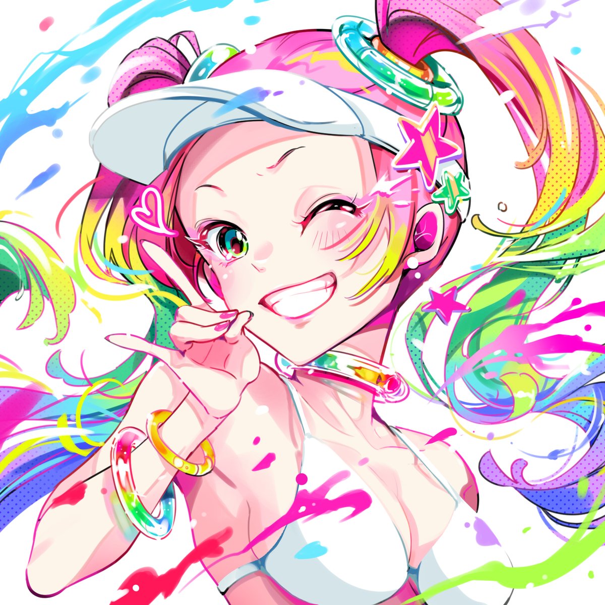 #みんなカラフルなのが好きなんでしょ
#ツインテールの日