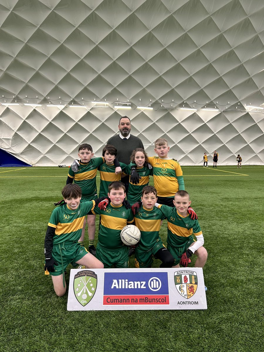 AontroimCnamB's tweet photo. Finals’ Day at the Dome! We’d 8 super teams reach our @cnambnaisiunta @AllianzIreland Indoor Football Finals today. @BPF1971 @HolyChildPSBel @ctrps1 @SJBPS11 - Holy Child triumphed in Group 1 and proceeded to the Darragh Murray final. https://t.co/ML1wW6OF7s