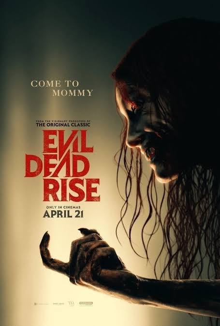 Tonight I am tired, so I watch "Evil Dead Rise".