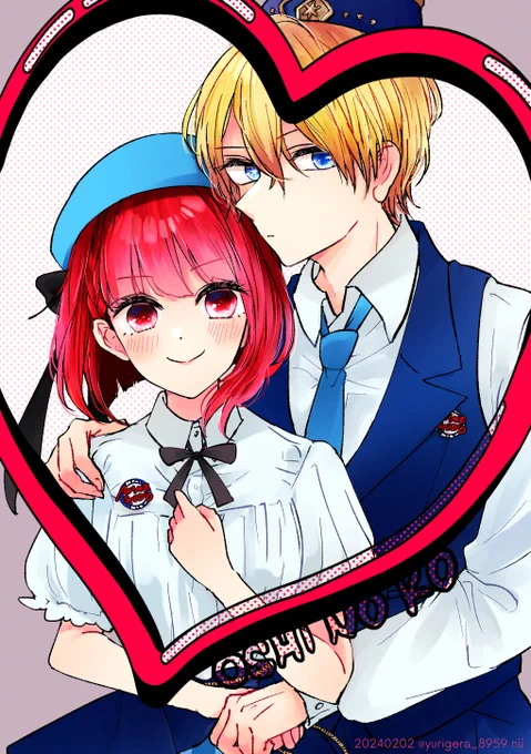 #アクかな 
アニメジャパンの衣装めっちゃかわいい優勝
(おまけ脳内だだもれアクアさん付き) 