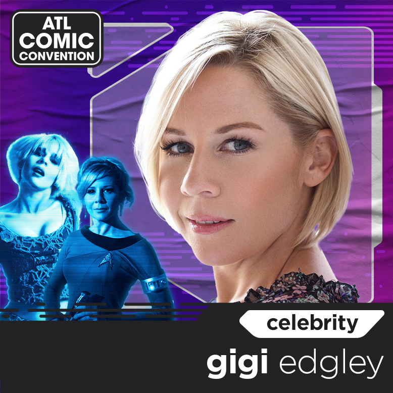 📣 Welcome @GigiEdgleyto #ATLcomicconvention!! 🎟️ Get your tickets HERE: bit.ly/3E7TXTH