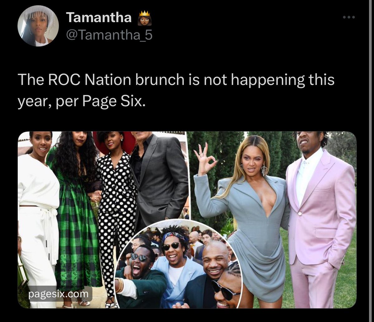 What would you like to see the Roc Nation brunch replaced with? I propose the No Limit Records Crab Boil