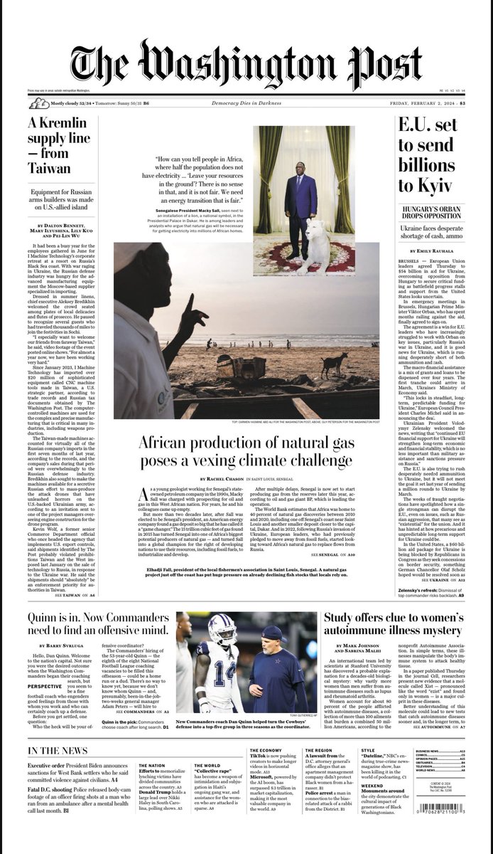 First A1 story of the year 🗞️