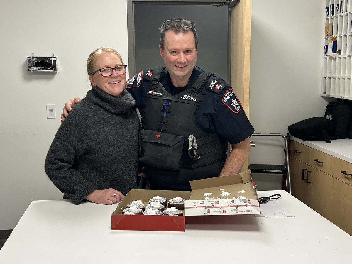 Barrie Police (@barriepolice) on Twitter photo Good morning <a href="/cityofbarrie/">The City of Barrie</a> ! It’s smiles all around today at #BarriePolice Headquarters as we are pleased to support <a href="/SOOntario/">Special Olympics Ontario</a> in this yummy fundraiser. Be sure to drop by <a href="/TimHortons/">Tim Hortons</a> and support this tasty opportunity until February 4. <a href="/SooBarrie/">Special Olympics Barrie</a> <a href="/BPSChiefRJ/">Chief Rich JOHNSTON</a> Good morning <a href="/cityofbarrie/">The City of Barrie</a> ! It’s smiles all around today at #BarriePolice Headquarters as we are pleased to support <a href="/SOOntario/">Special Olympics Ontario</a> in this yummy fundraiser. Be sure to drop by <a href="/TimHortons/">Tim Hortons</a> and support this tasty opportunity until February 4. <a href="/SooBarrie/">Special Olympics Barrie</a> <a href="/BPSChiefRJ/">Chief Rich JOHNSTON</a>