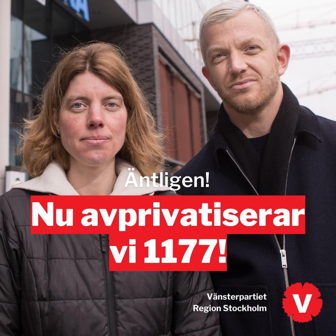 Nu avprivatiserar vi 1177!
Stockholm har som enda region i landet en privat sjukvårdsupplysning, Medhelp. Det har funkat sådär. Dataläckor, utländska callcenters och hunsad personal. De har hänvisat patienter till akuten mycket oftare än andra sjukvårdsupplysningar.