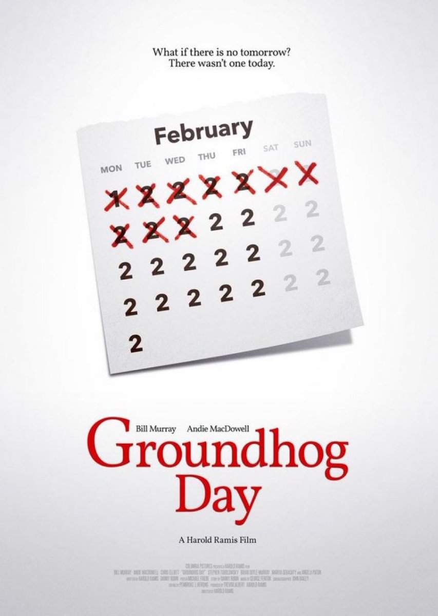 RaborLatte's tweet image. Happy #GroundhogDay y‘all!

#keyart #MoviePoster