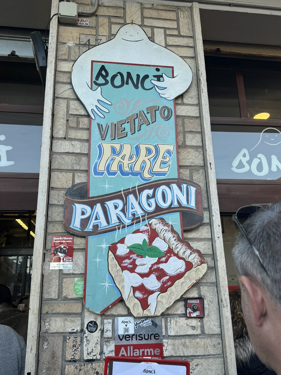 HanmanTracey's tweet photo. Thanks for the recommendation @fredsirieix1 awesome pizza x
#bonci#wheninrome https://t.co/0nvvPAkGZc