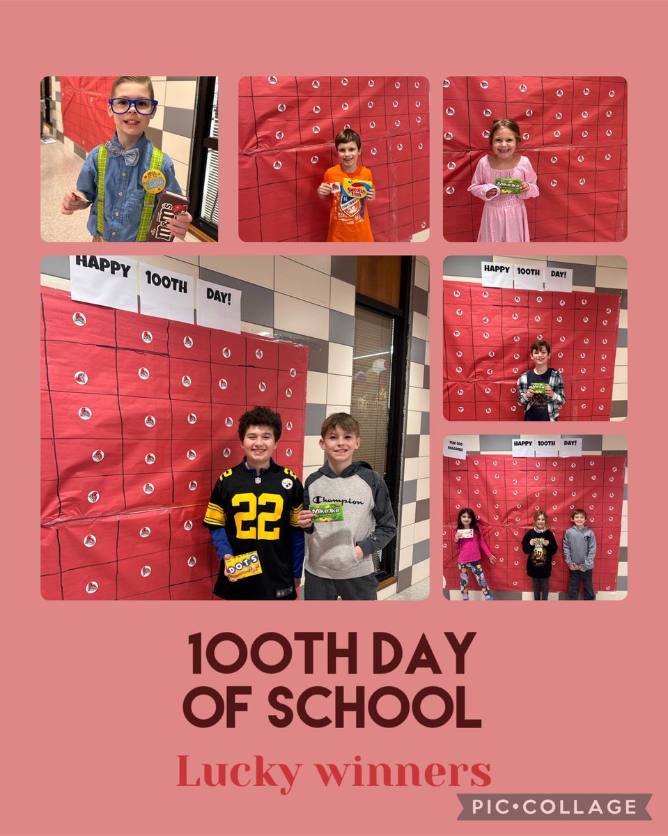 What a fun way to start the day for these Falcons as we celebrate the 100th day of school ! @ayerelementary @HHoelle @ErickaTAyer