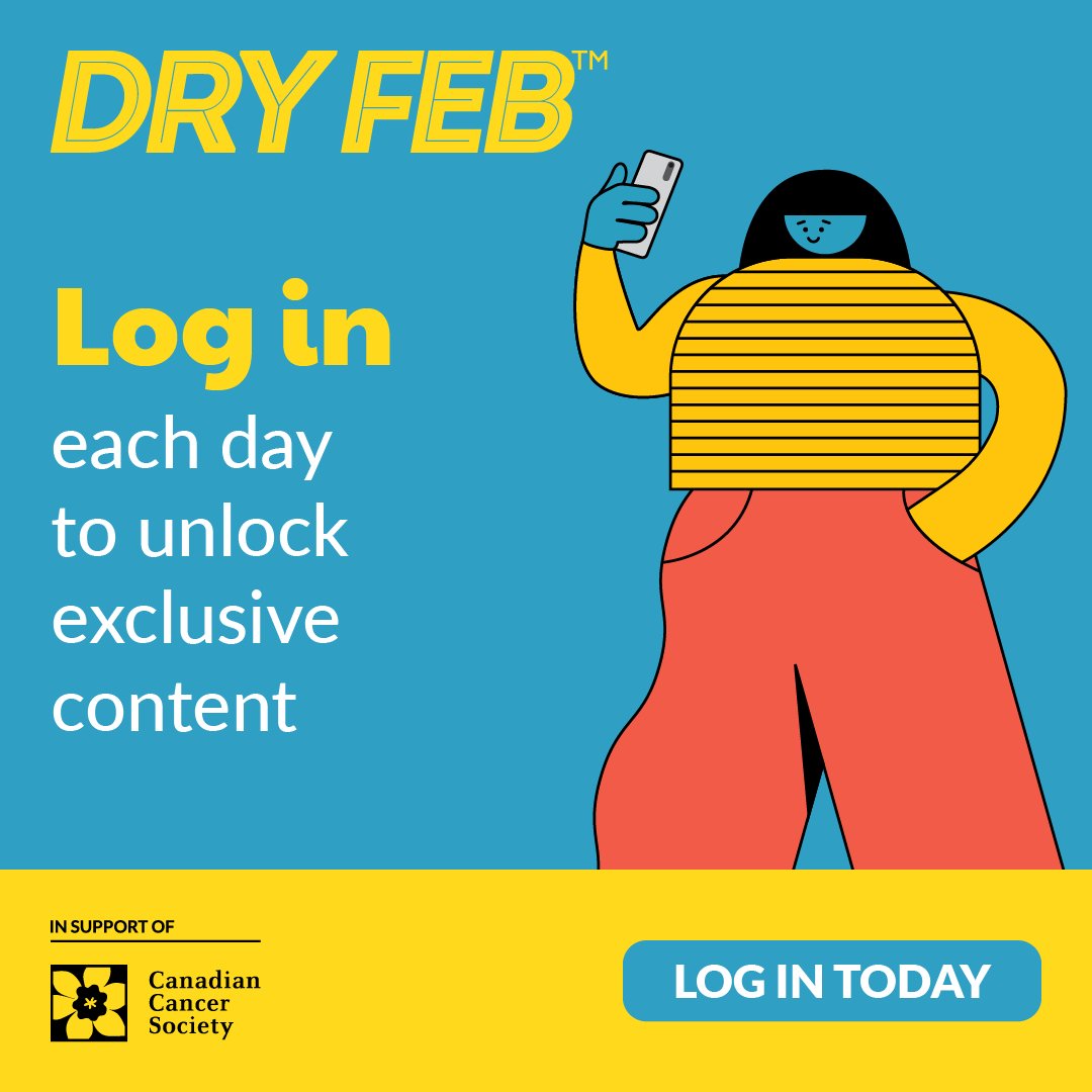 📅 Did you know that every day during Dry Feb, you can log in to your profile for new content to keep you motivated all month long? 📅

🔒 Bookmark your Dry Feb calendar so you can easily log in and unlock new content each day!

📅 bit.ly/3KxAVcO