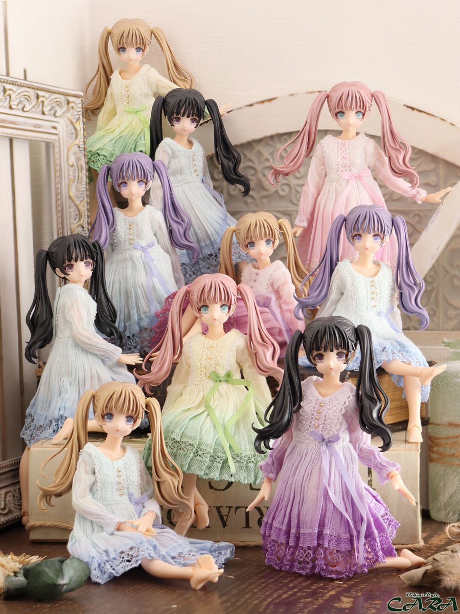 ryuntaro's tweet photo. #ツインテールの日 間に合わなかった～😢
#BikiniStyleCARA 10人ご用意しました！
#WF2024Ｗ にて販売します🌈ぜひお迎えくださいませ💞

衣装：東京Horizonさん@tokyo_horizon「グラデーションワンピース」
素体「＃ピュアニーモ 2エモーション」 https://t.co/HAkvTGyVB7