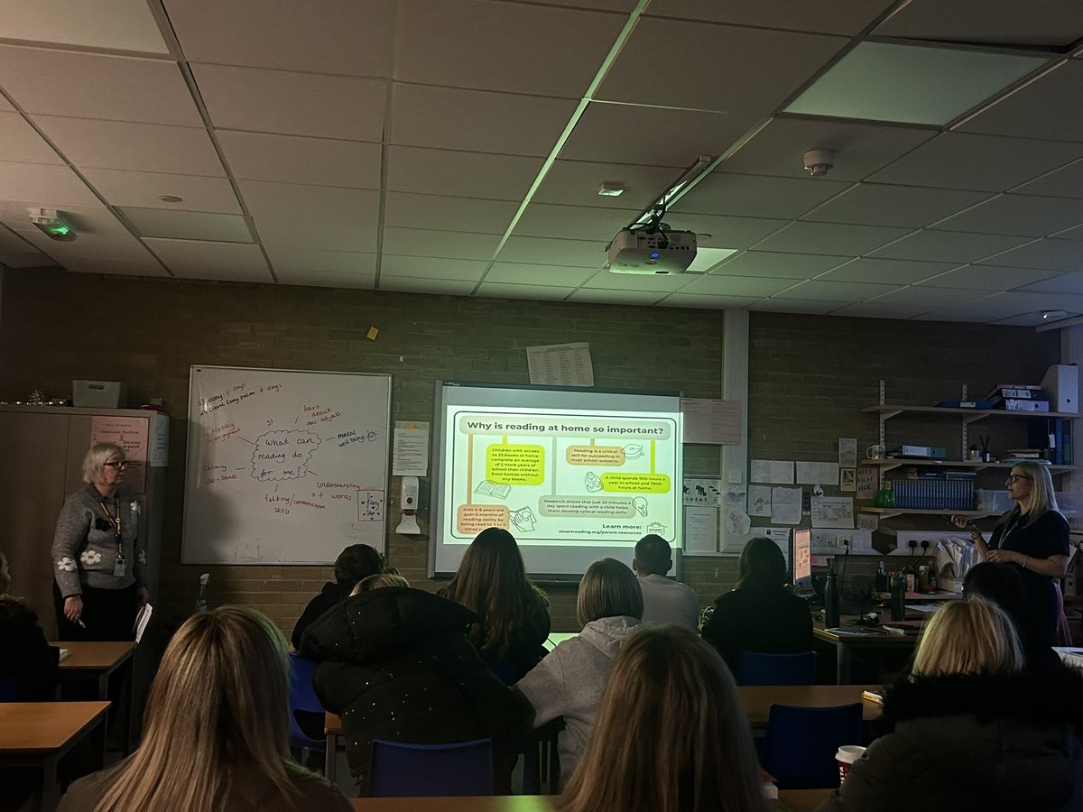 InvyEnglish's tweet photo. Yesterday we were delighted to host our first 'Embracing a Reading Culture' evening in the English department. Thank you to all the parents, guardians and young people for coming along! #readingschools #ichs #scottishbooktrust #readingmatters https://t.co/HvQQqqPEbv