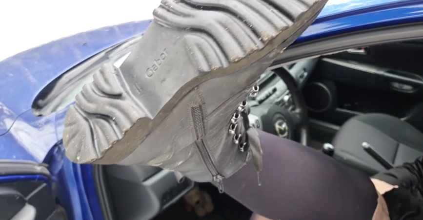 DazeOrg's tweet photo. Intense Revving Mazda in Gabor Ankle Boots Plushie Edition https://t.co/3xeTBfO2wK #mazda #rev #revving #Pedals #pedalpump #pedalpumping #ankleboots #leatherboots #boots #maxrpms #pedaltothemetal #Plushies #Plushiefetish #crush #crushfetish https://t.co/RjnmLG7T7a