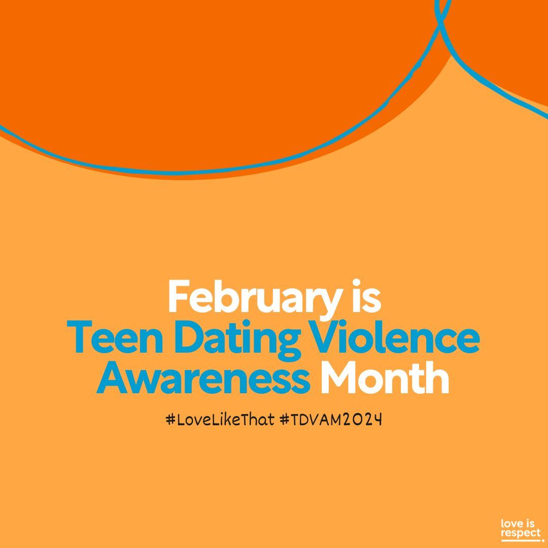 NNEDV (@nnedv) on Twitter photo Each February, young people nationwide raise awareness about dating violence through Teen Dating Violence Awareness Month (#TDVAM). We're proud to join <a href="/loveisrespect/">love is respect</a> to share info and resources this month! 🧡
#LoveLikeThat #TDVAM2024 Each February, young people nationwide raise awareness about dating violence through Teen Dating Violence Awareness Month (#TDVAM). We're proud to join <a href="/loveisrespect/">love is respect</a> to share info and resources this month! 🧡
#LoveLikeThat #TDVAM2024