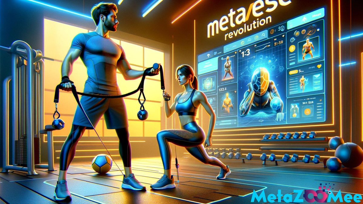 🏋️‍♀️ Get ready to redefine your fitness journey with #MetaZooMee's Virtual Gym. Personalized workouts, virtual trainers, and global challenges make fitness more exciting than ever! Join the #MetaFitness revolution. 💪 #VirtualWorkouts #MetaverseFitness $MZM