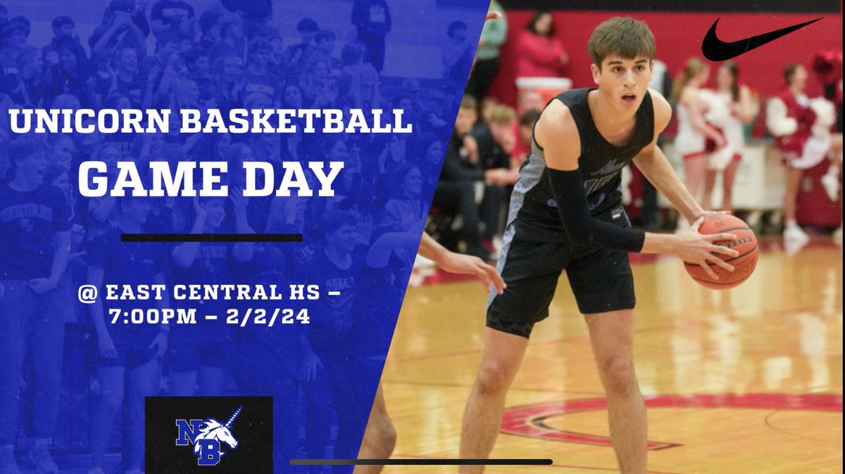 It’s Gameday!! Unicorns travel to East Central to take on the Hornets. 9a - 5:00 9b - 6:15 JV - 5:30 V - 7:00 @NBISDAthletics @AlamoCityHoops1