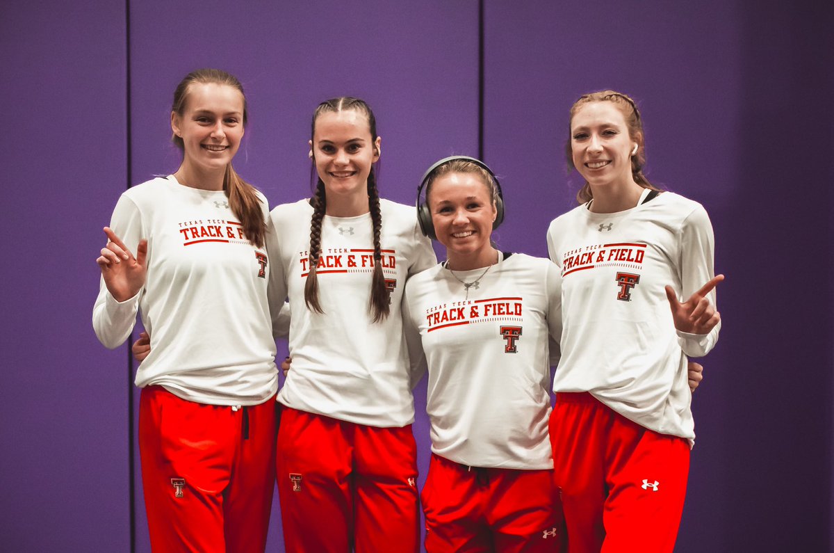 TexasTechTF's tweet photo. Our pole vault ladies are ready to go! https://t.co/jEKDOQ0yQU