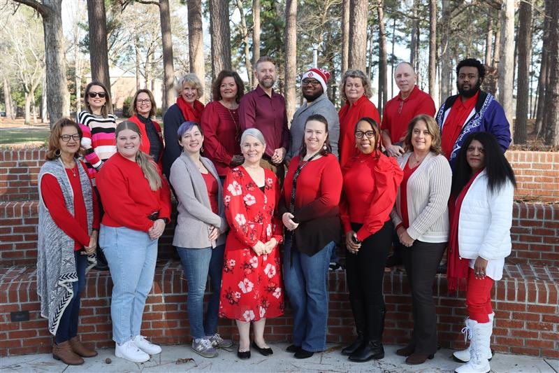 NCWU is going red today for National #WearRedDay with <a href="/GoRedForWomen/">GoRedforWomen</a>! Together, we are saving lives by making more women aware that cardiovascular disease is their No. 1 health threat.