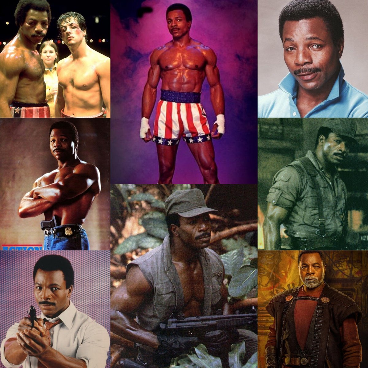 Gracias por tanto Carl Weathers 🙏.
D.E.P. 💔.