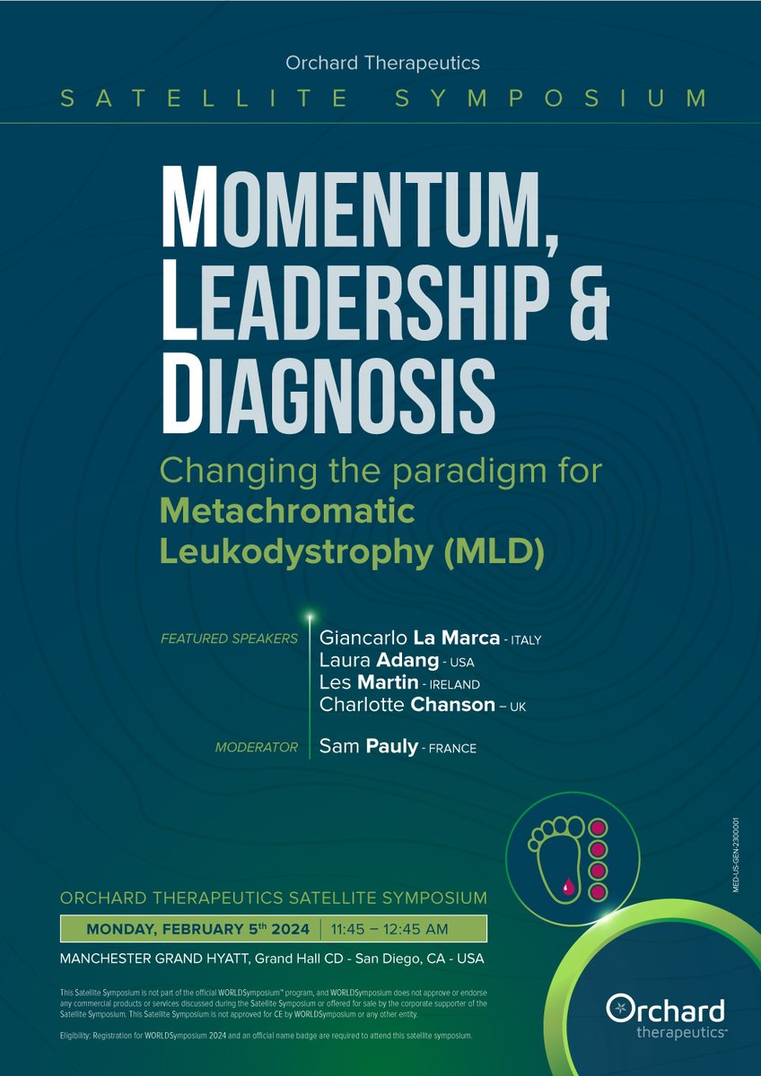 We look forward to participating in @WORLDSymposia 2024 and hosting a symposia featuring expert speakers sharing their knowledge and experience to establish new standards and advance #newbornscreening through interdisciplinary collaboration. Learn more: bit.ly/3Ume5uB