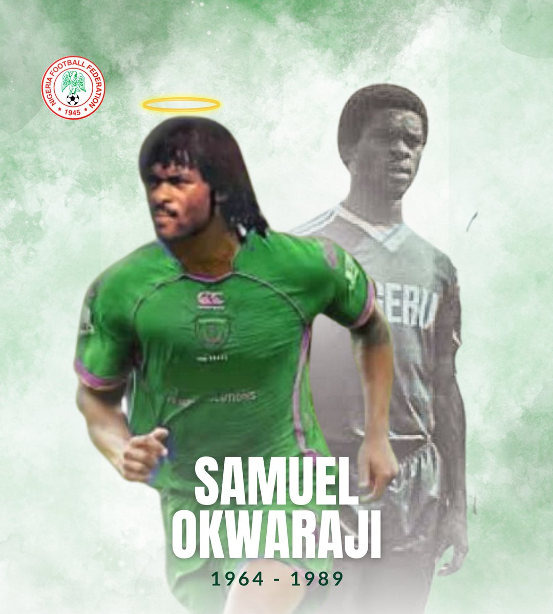 "Today's victory over Angola is a poignant reminder of the adamant spirit of Nigerian football. 🇳🇬⚽️ As we celebrate this triumph, we also honor the memory of Late Samuel Sochukwuma Okwaraji, who tragically left us while playing against Angola 35 years ago. His passion for the