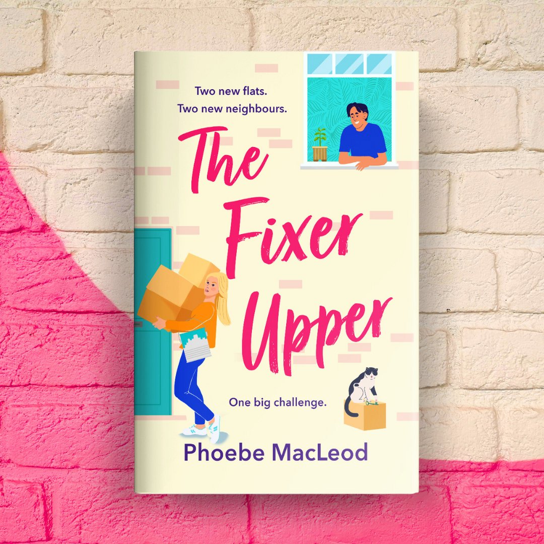ONE MORE SLEEP!! My brand new book, The Fixer Upper, is out tomorrow and I'm so excited for you to meet Alex, Emma, Mark and Callum mybook.to/TheFixerUpper