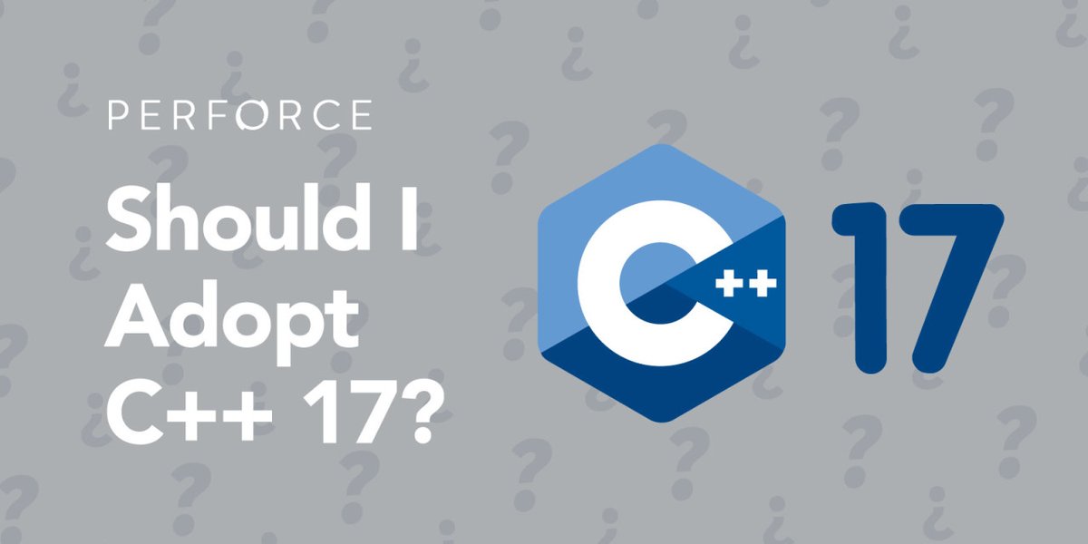 perforce's tweet image. Learn the pros and cons of C++17 for #EmbeddedSoftware development. bit.ly/2E3YQiM