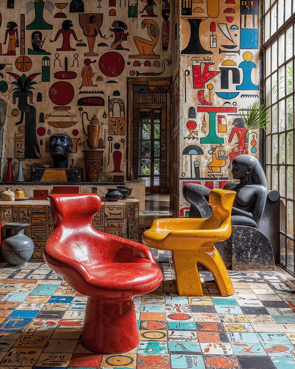 HsnRgb's tweet photo. ''Writings on the Walls'
AI-generated.
.
.
.
.
.
.
.
.
#midjourneyarchitecture #decor #homedecor #homeinterior #ancientegypt #parametricarchitectue #interior #instamood #designmilk #designboom #aditalia #harperbazaar #interiordesign #egypt https://t.co/VSU3fEskSH