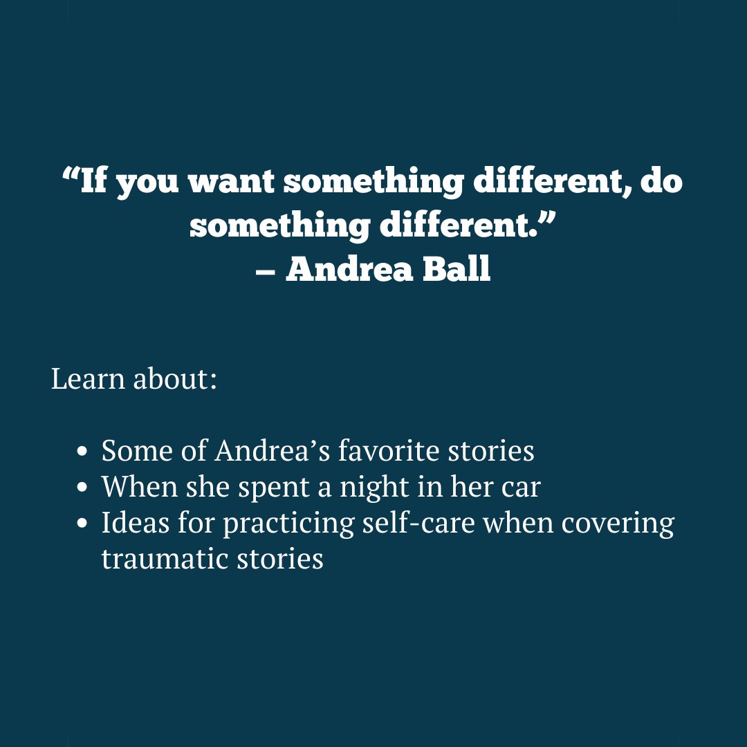 In case you missed our webinar with @andreeball on reporting and writing techniques for narrative stories, the replay is available! Read more about what she covered and get the link to the video here: featuresjournalism.org/2024/01/31/wat… #journalism #reporting #writing