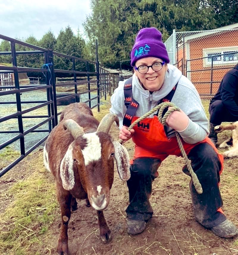 Just a little mani-pedi sesh (aka hoof trim) for our Herd this week #FridayFeeling