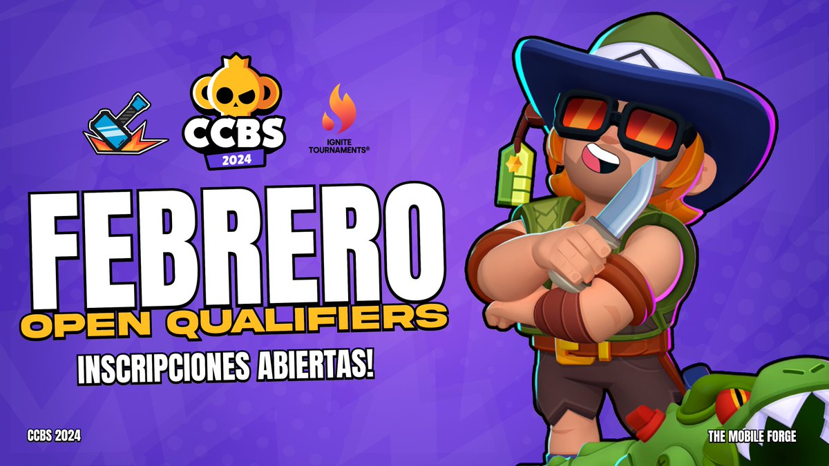 Carrascosa (@carrascoosaa) on Twitter photo Iniciamos primer clasificatorio mis amigos de la <a href="/TMFBrawlStars/">TMF Brawl Stars</a> 🏆🏆
Bracket⬇️
challonge.com/pt_BR/CCBS2024
Los espero💜 go go go❤️♻️
twitch.tv/carrascosacl
twitch.tv/carrascosacl Iniciamos primer clasificatorio mis amigos de la <a href="/TMFBrawlStars/">TMF Brawl Stars</a> 🏆🏆
Bracket⬇️
challonge.com/pt_BR/CCBS2024
Los espero💜 go go go❤️♻️
twitch.tv/carrascosacl
twitch.tv/carrascosacl