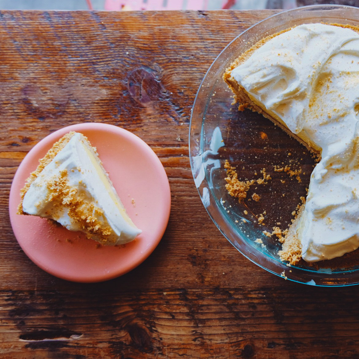 Every once in a while, a pie comes along that's downright sexy. Say hello to our limited run Passionfruit Pie: Satiny sweet-tart passionfruit custard topped with perky sour cream whip all piled into a graham cracker crust. We'll have this cheeky treat through February 14th. 💛