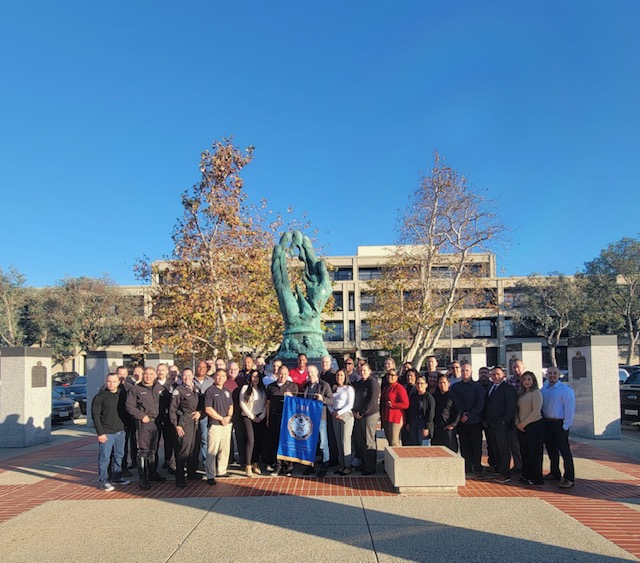 FBILEEDA's tweet photo. Congratulation to the graduates and Trilogy recipients of the SLI class in Los Angeles, CA. Thank you Chief Michel Moore and the LAPD for hosting FBI-LEEDA.
#teamleeda #leadon #fbileeda #leadership #lawenforcementtraining https://t.co/tlsZbJHbsO