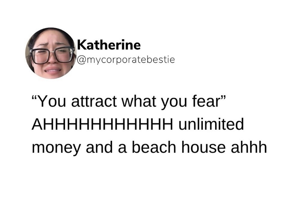 I'm so scared! 😱😂