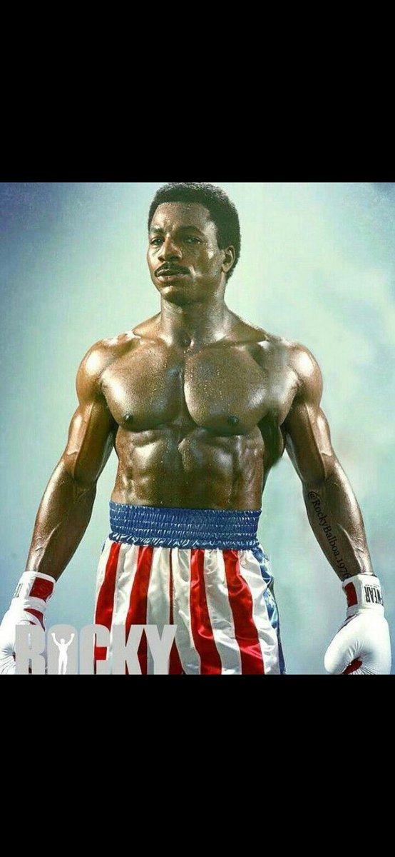 Dantast1c's tweet photo. Rip Carl Weathers
 #apollocreed https://t.co/EZV0trHREm