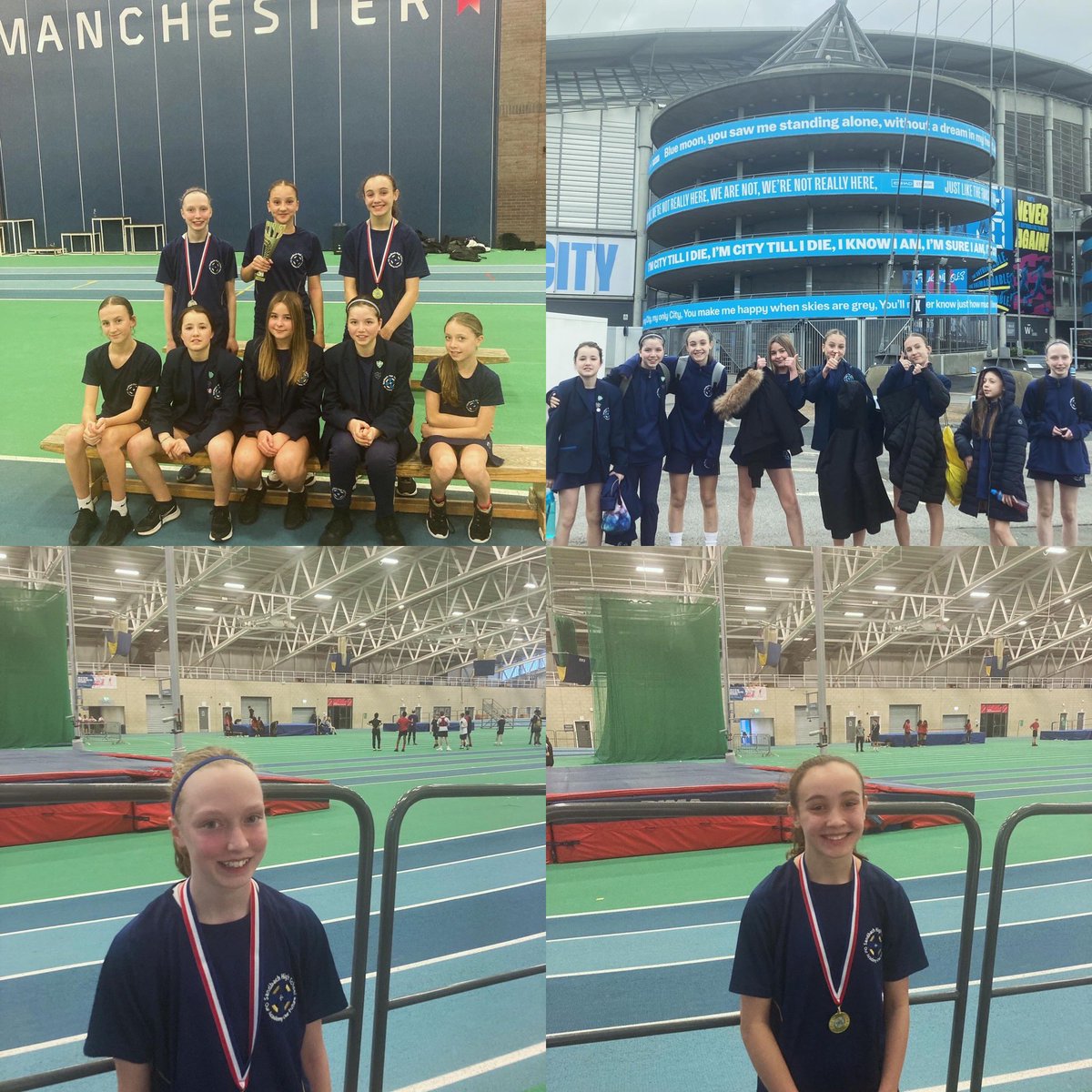 What a week! Fab leaders at primary athletics, u19s netball win, u12 footballers 2nd at the 5 a-side finals, GCSE swimming moderation, Y9 GCSE tasters and this afternoon our year 7 athletes making history at Manchester regional athletics! We are incredibly proud of you all!