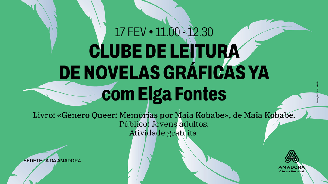 TheBookCompany_'s tweet photo. Elga Fontes será a primeira convidada do Clube de Leitura de Novelas Gráficas YA. No próximo dia 17 de fevereiro, pelas 11.00, apareça e junte-se a nós para a leitura da obra «Género Queer: Memórias por Maia Kobabe», de Maia Kobabe. https://t.co/sm0xVq0fpF