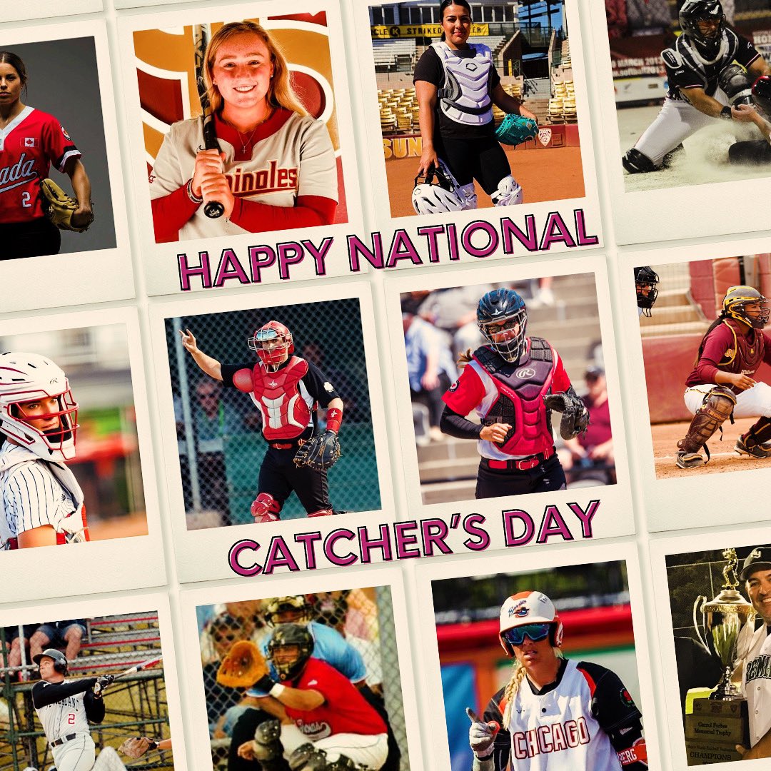 A big Happy #nationalcatchersday to all of our past guests that sit behind the dish and take a beating every game!