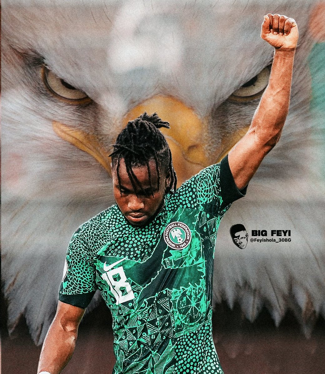 A LOOKMAN appreciation post🦅🇳🇬
Don't pass without giving him a RED HEART♥️

#NGACMR | #AFCON2023