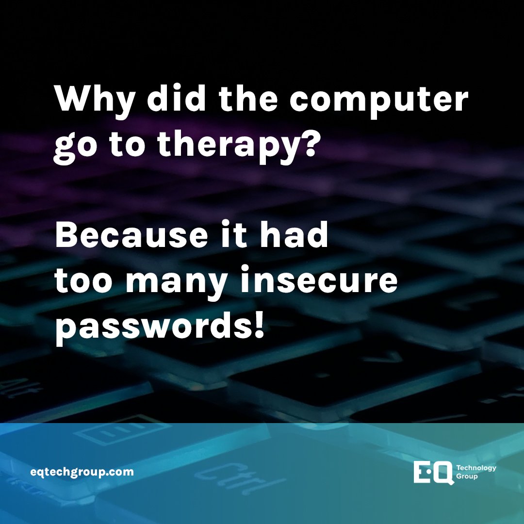 EQTechGroup's tweet image. Even computers need a little support sometimes 😂
#techhumor #computerhumor #techjokes #computerjokes