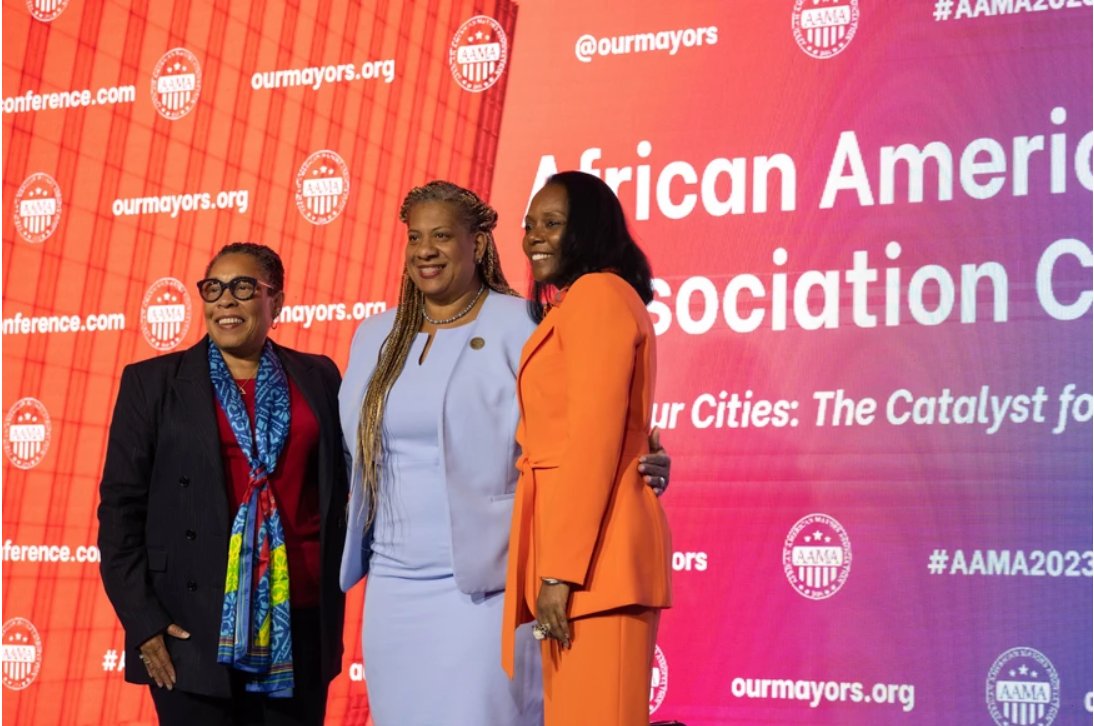 OurMayors's tweet image. Reserve your spot today! Early registration is open now for the African American Mayors Association’s Annual Conference. Join us in Atlanta from Wednesday, April 24th to Saturday, April 27th for our 10th anniversary celebration.